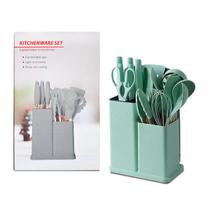 Kit Utensílios de Cozinha Verde 19 Peças Kit Utensílios de Cozinha Verde 19 Peças