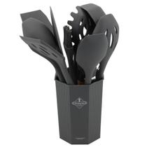 Kit Utensílios p/ Cozinha Antiaderente 12 Pçs Lovely Vibe Kit Utensílios p/ Cozinha Antiaderente 12 Pçs Lovely Vibe