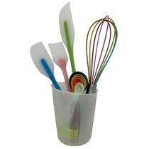 Kit Utensilios Para Cozinha Raspa Sobra Pincel Dosador Fuê