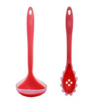 Kit Utensílios Silicone Belle Pot Concha Pegador 2 Peças