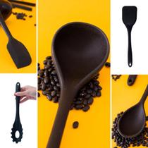 Kit Utensílios Silicone duplo 5 peças - Oikos