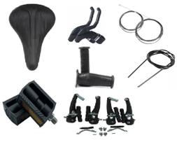 Kit V-brake Aro 24-26 - Selim Pedal Manopla Kit V-brake Aro 24-26 - Selim Pedal Manopla