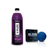 Kit V-Floc 1,5L + Blend Past Wax Black