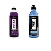 Kit V-Floc Lava Autos Super Concentrado 500ml + Blend Clear Wax 500ml