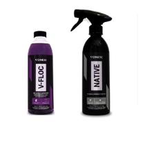Kit V-Floc Lava Autos Super Concentrado 500ml + Native Spray 500ml