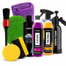 Kit V-FLOC Tok Final Pneu Pretinho Snow Foam Kit V-FLOC Tok Final Pneu Pretinho Snow Foam