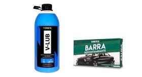 Kit V-lub 3 litros + Barra descontaminante 100g Vintex - Vonixx