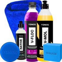 Kit V mol V floc e Native Limpeza Pesada Brilho e Proteção