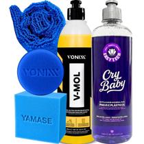 Kit V Mol Vonixx Cry Baby Easytech Limpeza Desincrustante Brilho e Proteção Duradoura