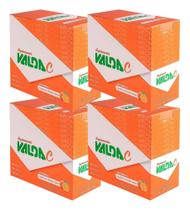 Kit Valda C Sabor Laranja Mentolada 4 Displays Com 10 Latas De 50g Cada