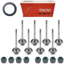 Kit Valvula Admissao Escape Retentores Valvula Comando Fox Gol G4 G5 G6 Voyage 1.6 8v Ea111 Kit Valvula Admissao Escape Retentores Valvula Comando Fox Gol G4 G5 G6 Voyage 1.6 8v Ea111