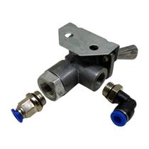 Kit Válvula Bloqueio Tic-tac 06x1/4 Com Conexões