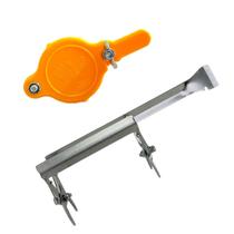 Kit Válvula De Corte Rápido + Saca Quadros Com Formão