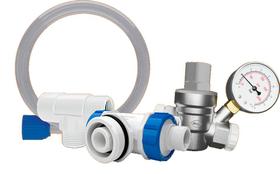 Kit Válvula Duchão + Válvula Redutora de Pressão Blukit Kit Válvula Duchão + Válvula Redutora de Pressão Blukit