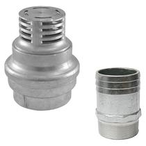 Kit Válvula para Poço de 4" com Mola + Conexão Espigão 4" em Alumínio - Gabitec