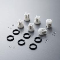 Kit Válvula Sucção e Pressão Lavadora WAP Bravo Super Tekna HLX95 170 Bricotech ABW2100G Vulcan VLP1850E Hyundai Coyote