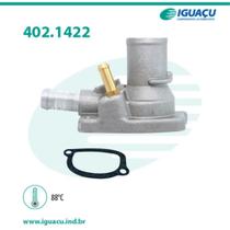 Kit válvula termostática Carcaça Fiat Uno 2011 a 2023 IGUAÇU Kit válvula termostática Carcaça Fiat Uno 2011 a 2023 IGUAÇU