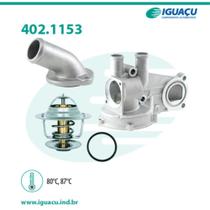 Kit válvula termostática Carcaça Ford Pampa 1993 a 1997