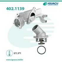 Kit válvula termostática Chevrolet S10 2007 a 2011 IGUAÇU Kit válvula termostática Chevrolet S10 2007 a 2011 IGUAÇU