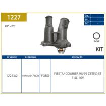 Kit válvula termostática Ford Courier 1997 a 1999 VALCLEI