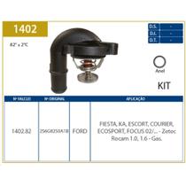 Kit válvula termostática Ford Courier 2002 a 2007 VALCLEI