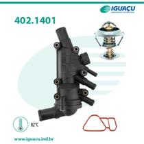 Kit válvula termostática Ford Fiesta 1999 a 2004 IGUAÇU