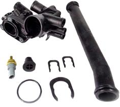 Kit valvula termostatica fox, polo 02/, gol g5/g6, voyage, golf completa plastico hvr1690acz