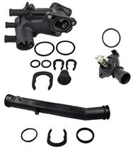 KIT VALVULA TERMOSTATICA FOX POLO 02/ GOl VOY G5/G6 COMPLETA PLASTICO S/SENSOR DFB1691A KIT VALVULA TERMOSTATICA FOX POLO 02/ GOl VOY G5/G6 COMPLETA PLASTICO S/SENSOR DFB1691A