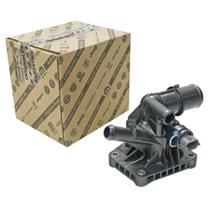 Kit Válvula Termostática + Plug Temperatura Argo Cronos Mobi Strada Pulse Flex Com Carcaça - Original Fiat - 55267985 Kit Válvula Termostática + Plug Temperatura Argo Cronos Mobi Strada Pulse Flex Com Carcaça - Original Fiat - 55267985