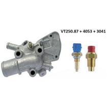 Kit Válvula termostática + Plug Temperatura Palio EX / Weekend / Siena - MTE Kit Válvula termostática + Plug Temperatura Palio EX / Weekend / Siena - MTE