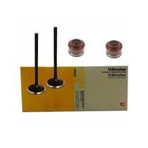 Kit Valvulas C/ Retentor Cabeçote Cg Titan 2003 FAN 125 2008