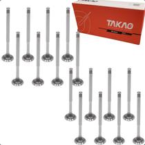 Kit Valvulas De Admissao e Escape Gol Parati 1.0 16v Ea111 Power 2001 2002 2003 2004 2005 Kit Valvulas De Admissao e Escape Gol Parati 1.0 16v Ea111 Power 2001 2002 2003 2004 2005