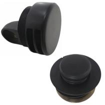 Kit Válvulas p/ banheira Escoamento Entrada e Ladrão Black Matte Kit Válvulas p/ banheira Escoamento Entrada e Ladrão Black Matte