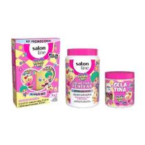 Kit Vanilla Vibes Salon Line - Sh e Cond, Creme de Pentear e Gelatina