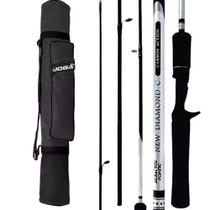 Kit Vara Albatroz Diamond Carretilha 1,80mt 12lb Porta Varas Kit Vara Albatroz Diamond Carretilha 1,80mt 12lb Porta Varas