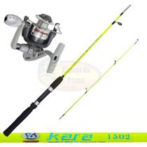 kit Vara Kara 1502 + Molinete Jimmy