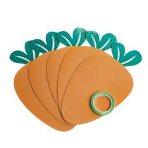 Kit Varal De Páscoa C/ 10 Cenouras 16CM De Papel P/ Pendurar