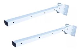 Kit Varal Dobrável Para Muro/parede Retrátil