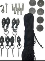 Kit varal tradicional de teto Kit varal tradicional de teto