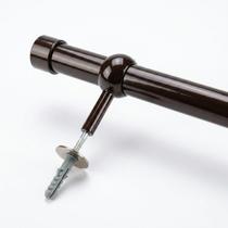 Kit varão 28mm alumínio p/ cortinas salas e quartos linha premium
