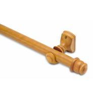 Kit Varão Completo Eco Compacto 19mm 2 Metros com Emenda - Quarto ou Sala Cerejeira Kit Varão Completo Eco Compacto 19mm 2 Metros com Emenda - Quarto ou Sala Cerejeira