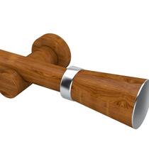 Kit Varão Completo Jade Plus 28mm 2 Metros com Emenda - Quarto ou Sala Kit Varão Completo Jade Plus 28mm 2 Metros com Emenda - Quarto ou Sala