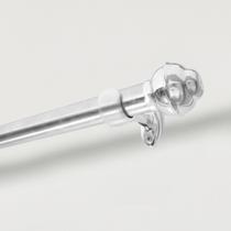 Kit Varão De Cortina Pratiko 28mm x 2m Cromado Bella Arte Kit Varão De Cortina Pratiko 28mm x 2m Cromado Bella Arte
