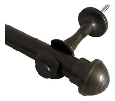 Kit Varão Simples 2mts Varal Para Cortina 19mm Varias Cores - Kit Varão Simples 2mts Varal Para Cortina 19mm Varias Cores -