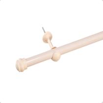 Kit Varão Simples para Cortina 3 Metros 19mm Funcionalidade, Estilo e Durabilidade Kit Varão Simples para Cortina 3 Metros 19mm Funcionalidade, Estilo e Durabilidade
