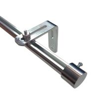 Kit Varão Trilho Suisso Deslizante Wave 19mm 1,5m Alumínio Kit Varão Trilho Suisso Deslizante Wave 19mm 1,5m Alumínio