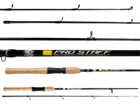 Kit Varas Albatroz Fishing Pro Staff Molinete (1,68m) 8-17Lbs - 2 Partes + Pro Staff Carretilha (1,68m) 8-17Lbs - 2 Partes