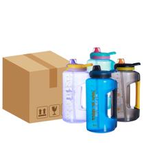 Kit Varejo 4 Garrafas Água e Whey de 1,8 Litros Zonacriativa