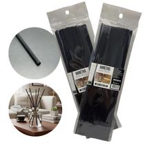 Kit Varetas de Fibra de Algodão Premium para Difusor de Ambiente Branca Preta Kit Varetas de Fibra de Algodão Premium para Difusor de Ambiente Branca Preta