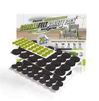 Kit Variado de Protetores de Feltro para Móveis Slipstick Gorilla, 76 Peças Kit Variado de Protetores de Feltro para Móveis Slipstick Gorilla, 76 Peças